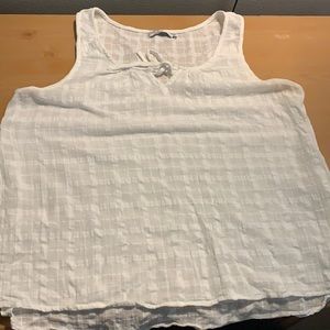 Prana size L linen tank top